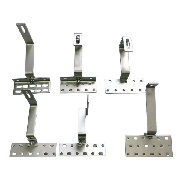 Quality Stainless Steel Solar Mounting Brackets | Adjustable PV Roof Hooks for Easy, Durable & Corrosion-Resistant Solar Panel Installation on Tile and Metal Roofs for sale