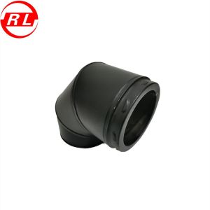 Buy cheap 25mm insulation 90 Degree 3 Segment Stove Chimney Pipe elbow from wholesalers