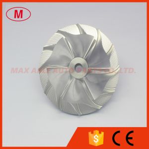Buy cheap TA51 441792-0007 64.23/90.96 mm 6+6 blades turbo billet/milling/aluminum 2024 compressor wheel for  452020-0001 from wholesalers