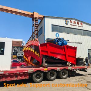 7000m3/H Hydraulic Cutter Suction Dredger 2647KW Pump Power Diesel Engine River