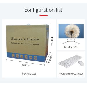 All In One Desktop Computer Core I3 I5 I7 8G RAM 480GB SSD 23.8 Inch with Camera