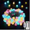 Buy cheap LED String Lights 16 Color Changing Globe Balls Indoor String Light with Remote Multicolor Fairy Lights Strings from wholesalers
