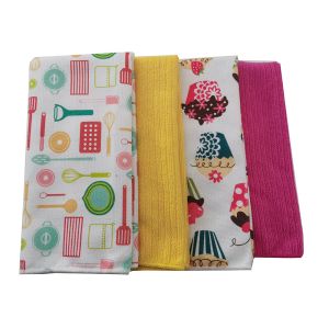 Buy cheap All Polyester Absorbent Dining Cloths  Microfiber Tea Towel from wholesalers