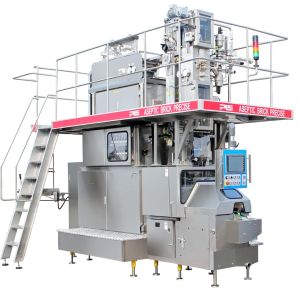 Buy cheap 6000 PPH 200ml Prisma Aseptic Carton Filling Machine with Straw Applicator for Milk from wholesalers