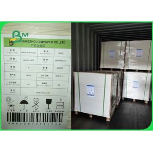 FDA 35gsm + 20micron PE Coated MG Kraft Paper For Wrapping Burger Greaseproof