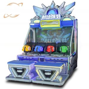 Buy cheap 2 Players Crazy Shooting Ball Game Machine For Amusement Game Center from wholesalers