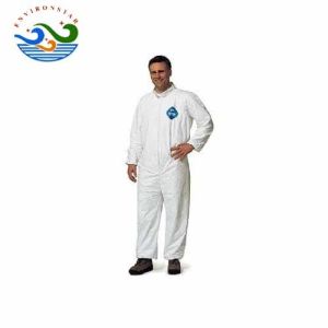 Disposable Non Woven Acid Resistant 185 White Lab Coat