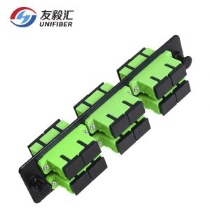 Buy cheap SC Duplex 24fibers OS2 LGX Single Mode Patch Panel 6 Port from wholesalers