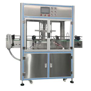 Buy cheap High Precision eight-Head Spray Bottle Filling Machines with High Speed product