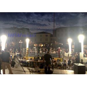 Portable Inflatable Emergency Lighting Tower HID 1000W 5m Customizable