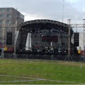 Buy cheap Portable Aluminum Stage Truss Display Stage Lighting Truss from wholesalers