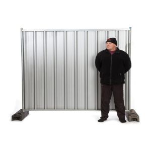 Buy cheap 2.4m Steel Hoarding Panel Weight 40Kg from wholesalers