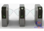 Buy cheap Half Height Prestige Security Flap Gate Bidirectional Intelligent Flap Turnstile With Rfid Door Entry System from wholesalers
