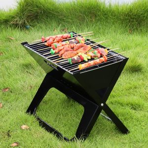 Buy cheap Outdoor Portable Grill Charcoal Grills X Folding Grill BBQ for Camping Easily Cleaned from wholesalers