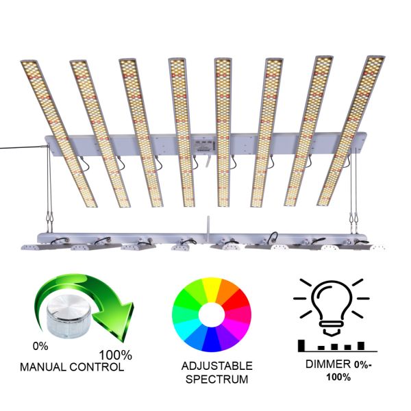 Quality IP54 Horticulture Led Lights / Led Supplemental Greenhouse Lighting 650W for sale