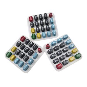 Buy cheap Customized P+R Silicone Conductive Keypads For Diverse Applications from wholesalers