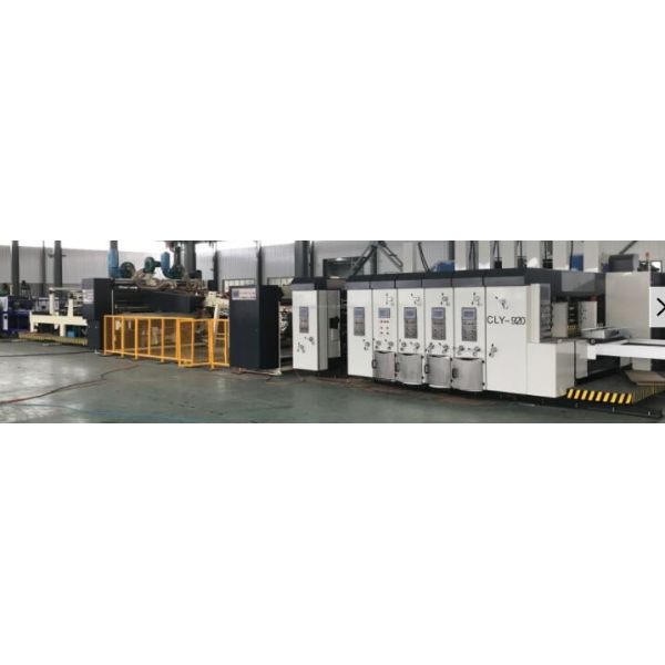 Quality Rotary Flexo Printer Slotter Die Cutter 1200*2600mm Vacuum Feeder for sale