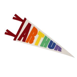 100D Polyester Triangle Pennant Banner CMYK Printing