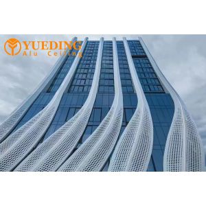 Buy cheap Building Exterior Wall PVDF Aluminum Curtain Wall Panels Fire Insulation Material from wholesalers