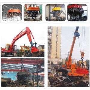 Buy cheap Quick Coupling Scrap Lifting Magnet , Industrial Lifting Electromagnets MW5 product