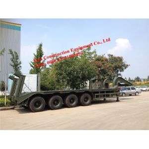 Buy cheap Low - Bed 120 Ton JOST Heavy Duty Semi Trailers from wholesalers