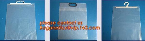 custom printed aluminum foil lined hook hanger zip lock sock packaging bag,PVC bag/PVC hook bag /PVC hanger bag for Unde