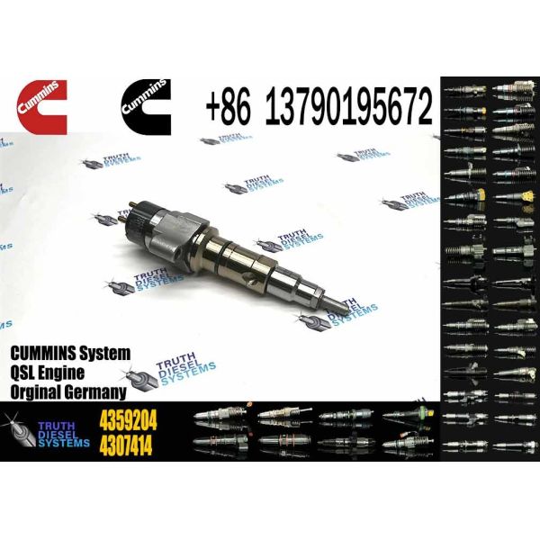 4359204 Dxm diesel 4359204 Nozzle Injector Fuel Injector Injector Assy For Excavator