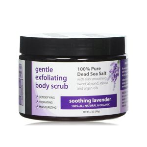 Buy cheap Gently Exfoliating Body Scrub , Lavender Body Scrub With Soothing Lavender from wholesalers