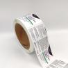 Buy cheap Flexo Printing Matte Sticker Paper Rectangular BOPP Film Adhesive Label Roll from wholesalers
