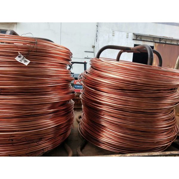 Buy cheap High Adhesion Copper Covered Steel Wire with Continuous Electroplating Craft from wholesalers