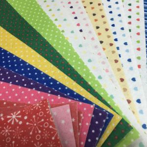 Buy cheap Printed Felt Polyester Material Non Woven Fabric 1mm - 2mm Thickness from wholesalers