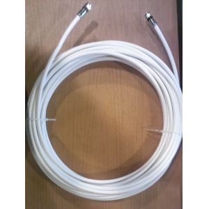 Buy cheap F Connector Dual RG6 Quad Shield Coaxial Cable Rosh Compliant PVC Jacket Braiding from wholesalers