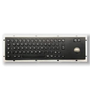 Buy cheap Stainless Steel Mechanical Industrial PC Keyboard With Trackball Maintenance Free from wholesalers