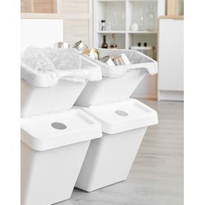 Buy cheap 20L Disposable Waste Bag Customed Black Clear And White 100 Counts For Industrial from wholesalers