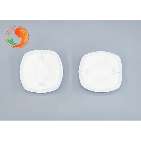 Quality Anti Bacterial Disposable Breast Pads Waterproof With Adhesive Backing for sale