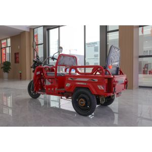 Buy cheap 800w Passenger Electric Tricycle With Back Seat Foldable Safety Guardrail from wholesalers