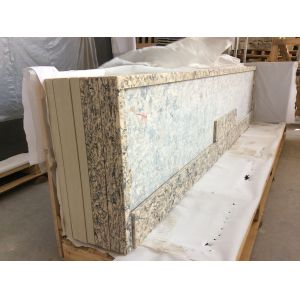 Buy cheap Man Made Solid Surface Marble Look / Black Veining Quartz That Looks Like Marble from wholesalers