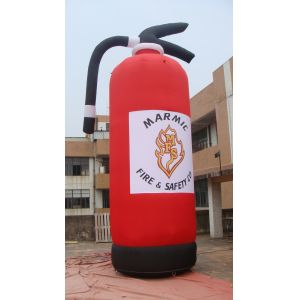 Buy cheap commerical inflatable promotion fire extinguisher model with CE blower from wholesalers