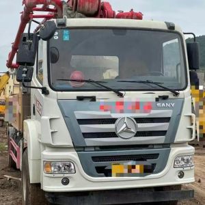 Buy cheap Used Concrete Pump Truck well condition 2020 SANY 39m concrete boom pump from wholesalers