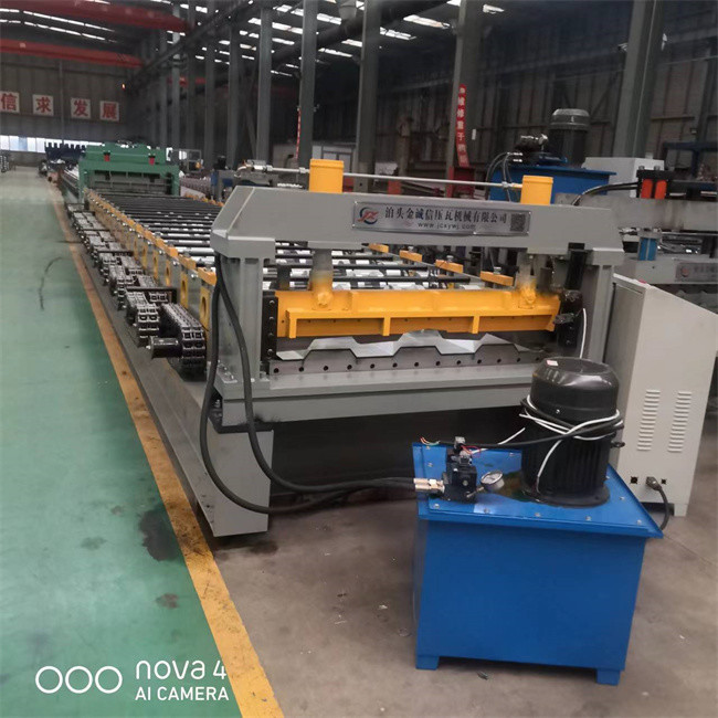 Buy cheap JCX Floor Decking Roll Forming Machine R Panel Roll Former 0.8-2.5mm Thickness from wholesalers