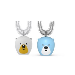 China 1500mAh Ultrasonic Tooth Cleaner 360 Degree Electric U Shaped Toothbrush on sale