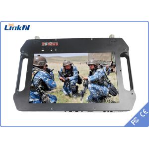 Buy cheap Rugged Portable COFDM Video Receiver FHD with Battery & LCD Display Dual Antenna AES256 3-32Mbps Data Rate from wholesalers
