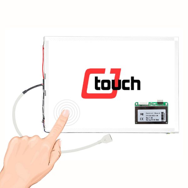 Quality CJTOUCH Acoustic Touch Panel , 17 Inch Touch Screen Panel for Kiosk POS Machine ATM for sale