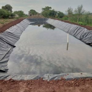 Buy cheap 1m-8m Width Fish Tank Dam Pond Liner with HDPE Geomembrane and Double Smooth Surface from wholesalers