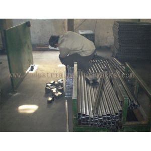 Metal Pallet Containers With Wire Mesh Box For Racking System