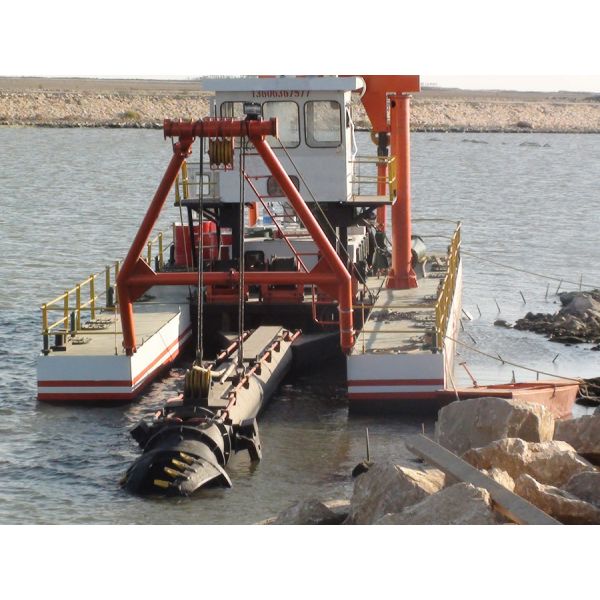 PLC Siemens Operation 18 inch Cutter Suction Dredging Boat For River And Lake