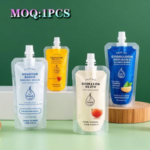 Eco-Friendly Plastic Composites Mylar Stand Up Pouch With Spout Soup Pouch