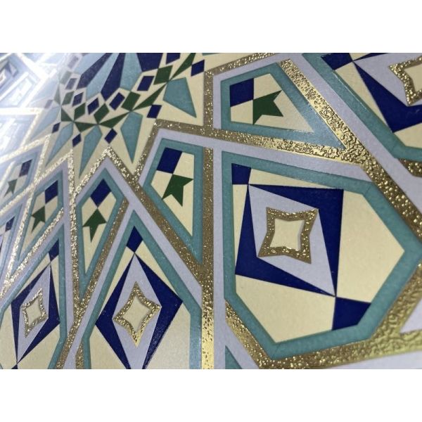 Buy cheap 600x600mm Gold Glazed Porcelain Floor Tiles AAA Grade from wholesalers