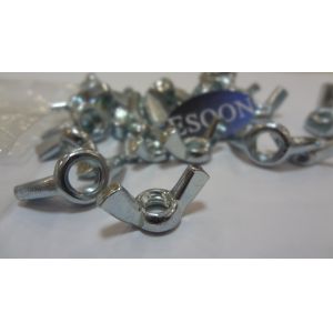 Buy cheap M5-0.8 Wing nut with rounded wings DIN315 Grade 4.8 Zinc Plating,Carbon Steel from wholesalers