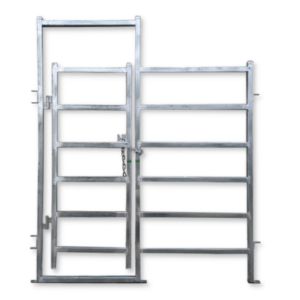 Buy cheap Hot Dipped Galvanized Livestock Fencing Heat Treated Pipe Corral Fencing from wholesalers